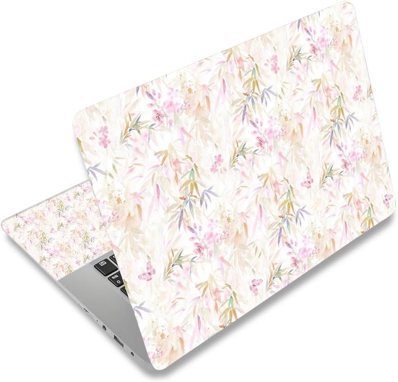 WINTOJO 11.6 13 13.3 14 15 15.6 inches Netbook Laptop Skin Sticker Decal Reusable Protector Cover Case for Laptop Notebook chromebook Bamboo W-NEK-44 - Image 1